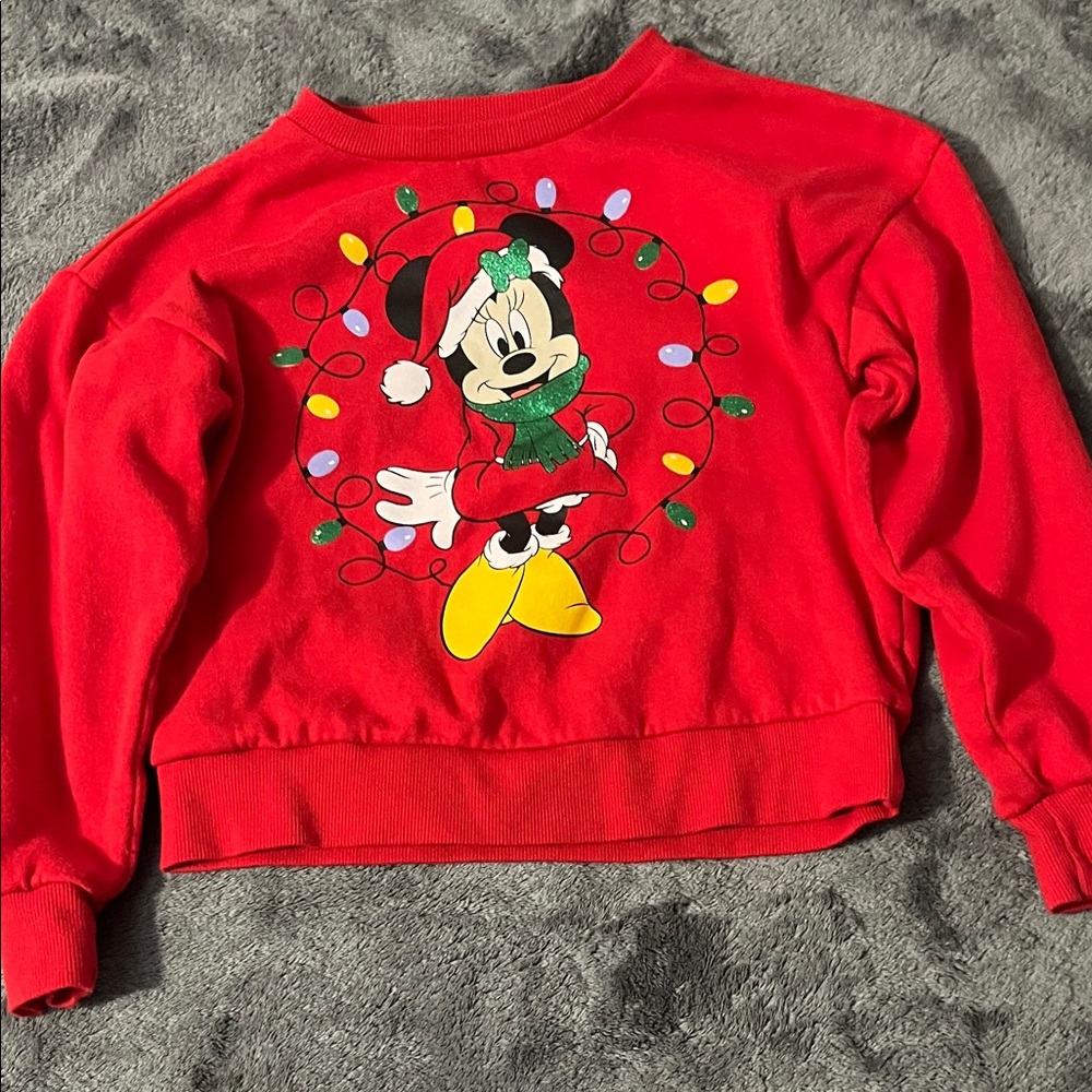 Christmas Minnie Mouse Sweatshirt